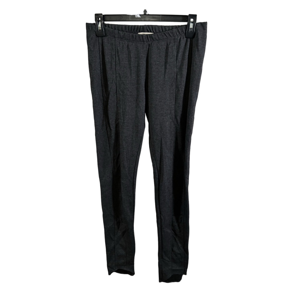 NWOT Chaser Ponte Seam Leggings Charcoal Gray Medium Pull-On Knit Pants, Size M